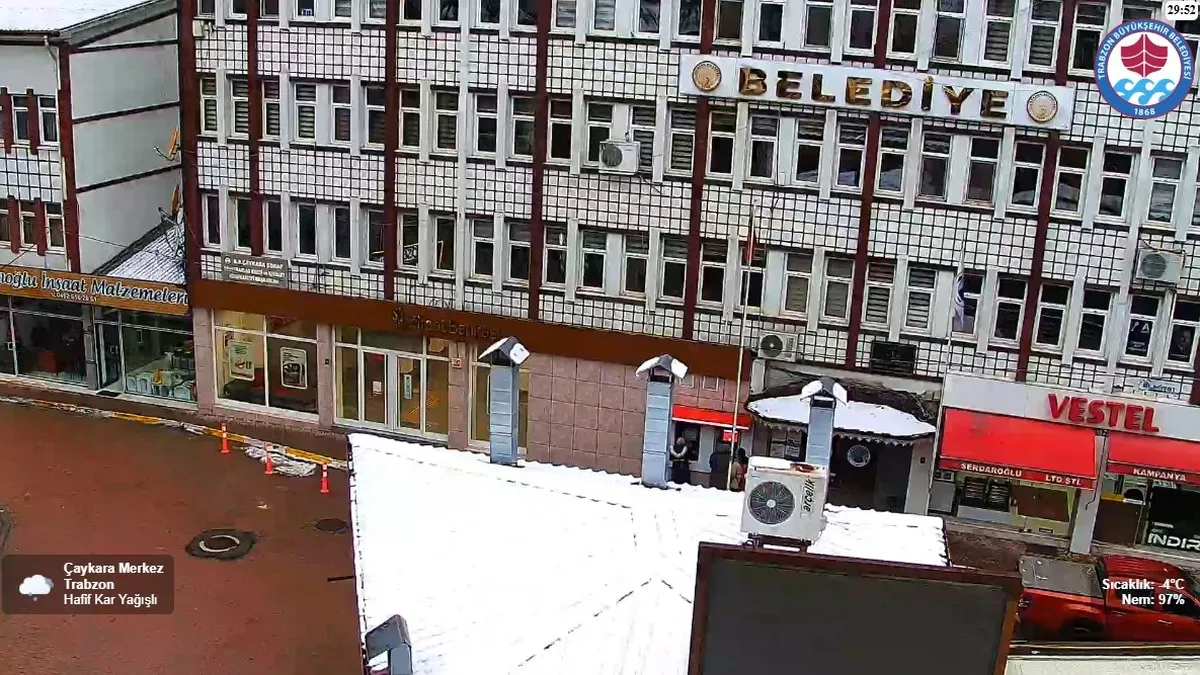 Çaykara canlı kamera