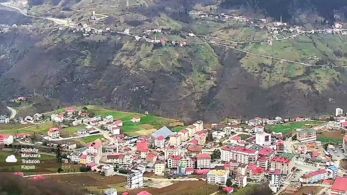Düzköy canlı kamera
